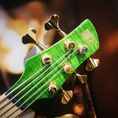 Ibanez SR5FMDX-EGL 35th Anniversary SR Premium 5-String Emerald Green Low Gloss, Limited Edition image 6