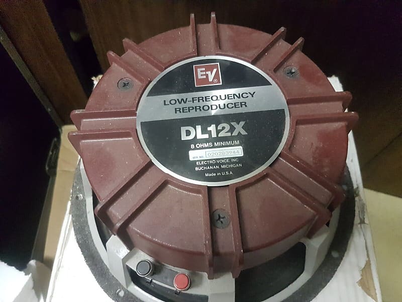 80's ELECTRO VOICE EV DL 12X Speaker 12" Made in USA Reverb UK