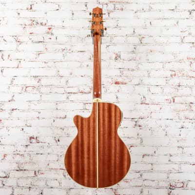 Takamine Thinline TSP138 CN Solid Spruce Top, Gloss Natural, Acoustic Electric, Semi-hard Case x0043 image 9