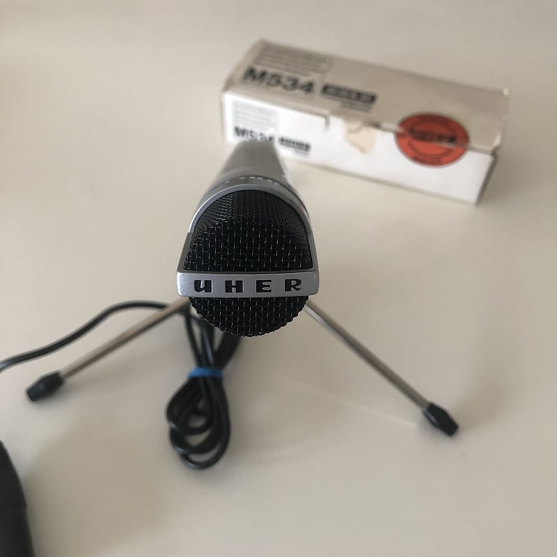Uher m534 vintage dynamic micophone 70s (AKG) mic for snare