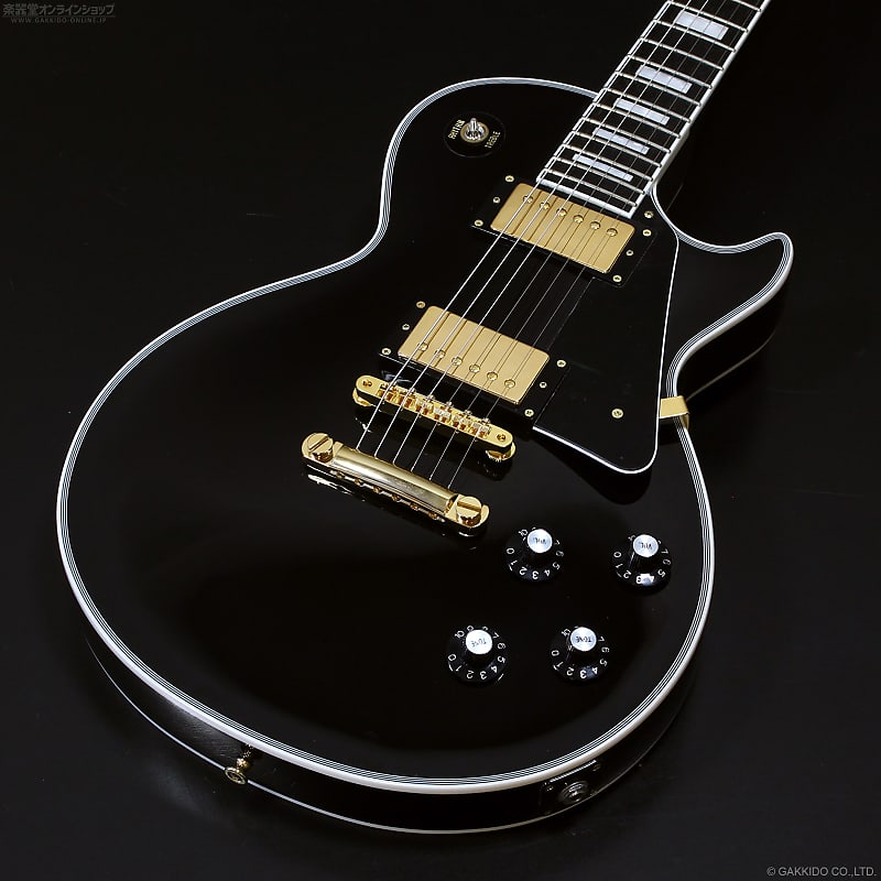 Edwards E-LP-CTM Black, LP Custom Style, MIJ Edwards Legacy Pickups, [2023  NEW MODEL]