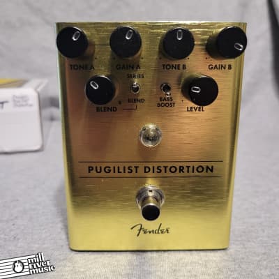 Fender Pugilist Disortion Effects Pedal w/ Box Used image 2