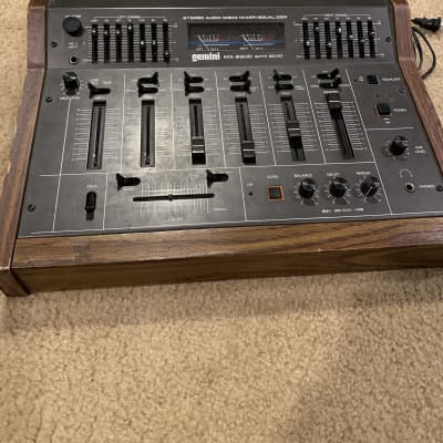 Gemini MX-8200 80's Black W/ Wood Panel | Reverb