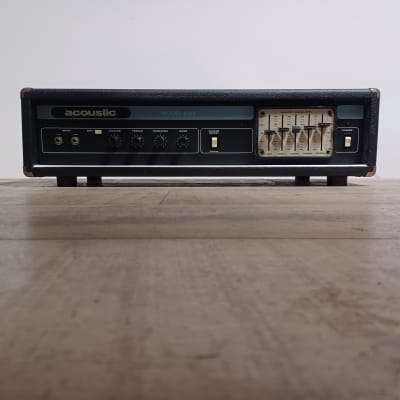 Acoustic  Control Corp 220  vintage bass head amplifier 1981 USA image 1