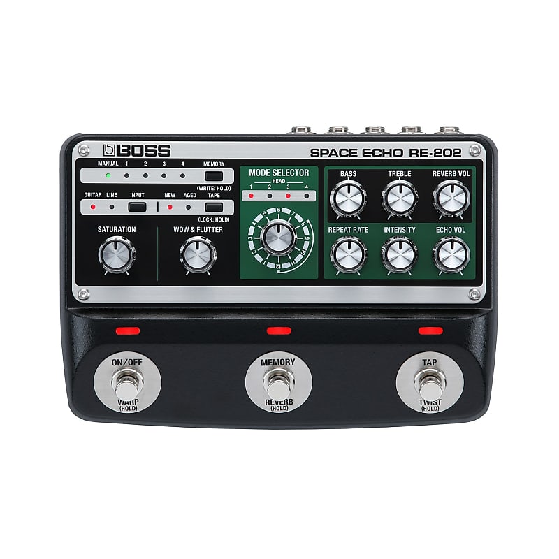 Boss RE-202 Deluxe Space Echo Pedal image 1