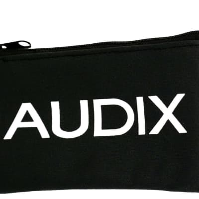 Audix P1 Microphone Zipper Pouch Fits i5, OM2, OM3, OM5, OM6, OM7, OM11 Bag image 1