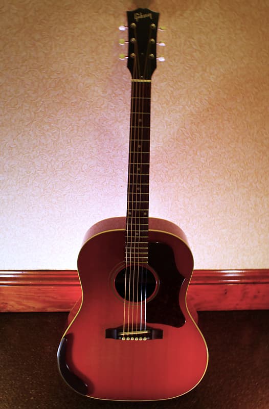 Gibson J-45-Early 60s-Custom Shop Faded Cherry Sunburst-2009