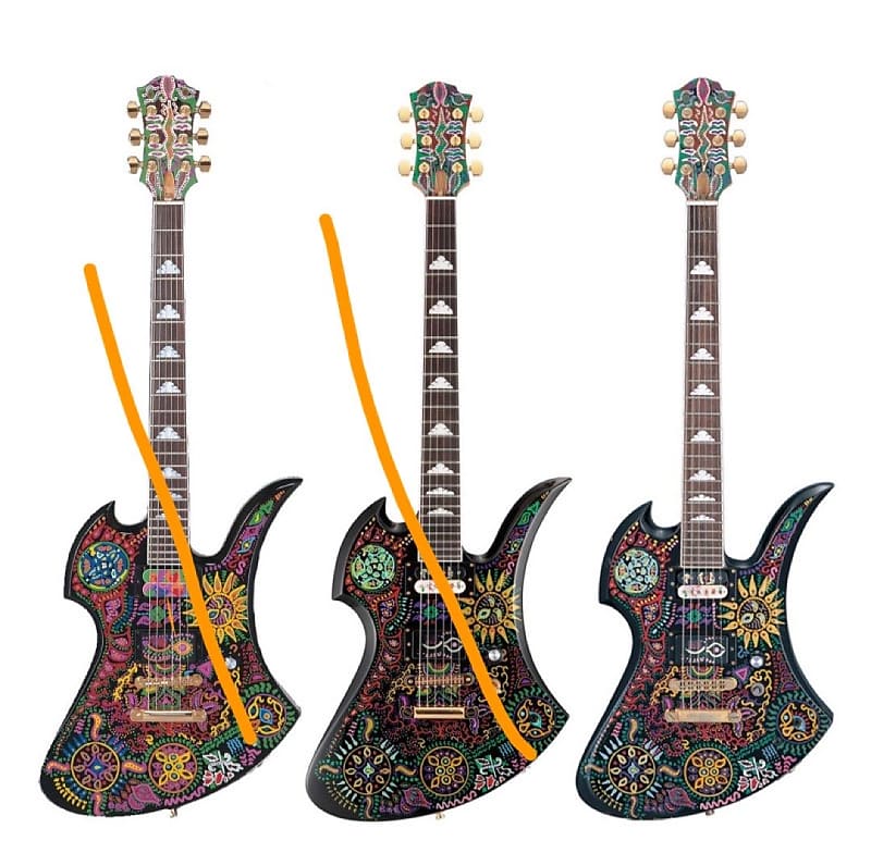 ギター FERNANDES Burny MG-280X hide model FERNANDES Burny MG-280X