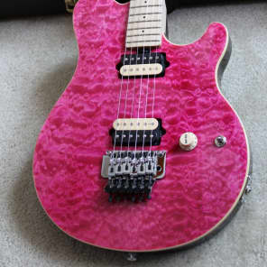 Ernie Ball/Musicman Axis Tribute Limited 2012 Pink Quilt | Reverb