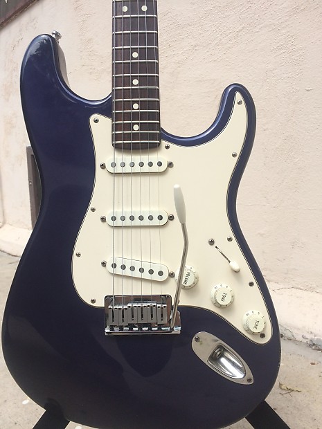 LOS ANGELES 1989 USA American Standard Navy Blue MIA Strat Fender Stratocaster