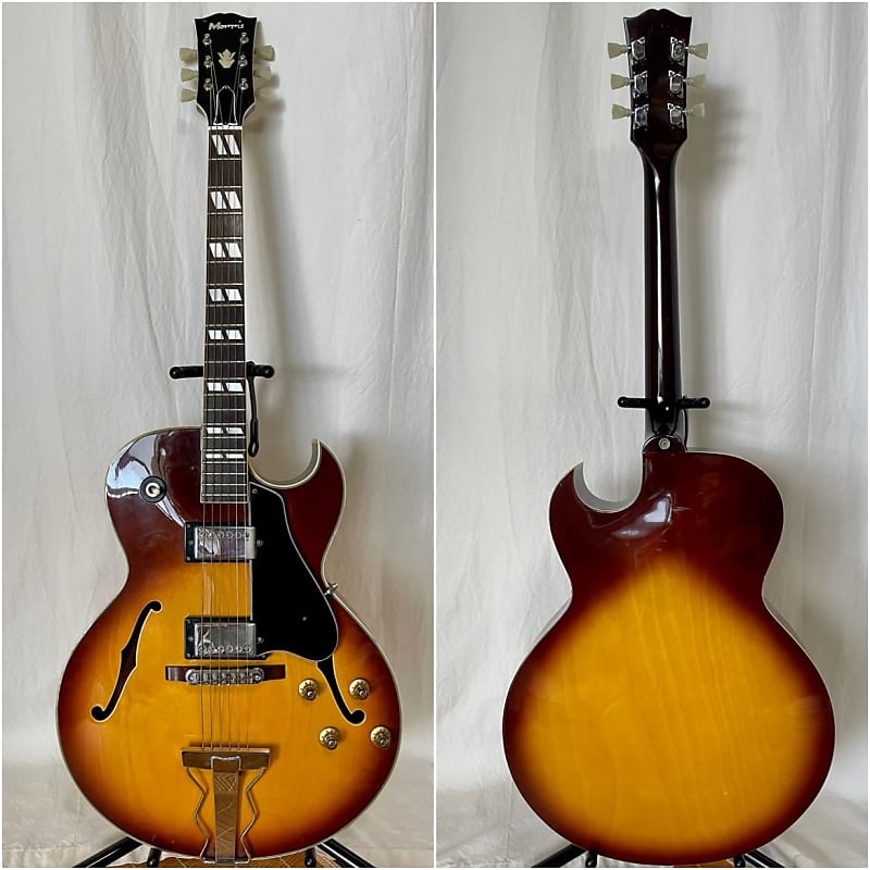 Morris Hollow Body Arch Top MA-B 1971 made in Japan Gibson ES-175D Replica  model