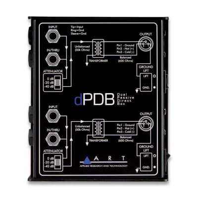 A.R.T. Applied Research and Technology dPDB Dual Passive Direct Box image 1