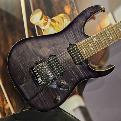 Ibanez RG8527-BRE j.custom 7-String Guitar, Black Rutile incl. Hardcase image 1
