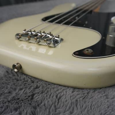Holly Splendor Series - White Japan P Bass Guitar image 5