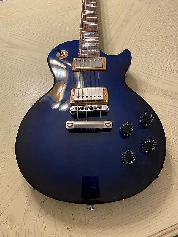 Gibson Les paul 100th anniversary G force 2015 Rare blue