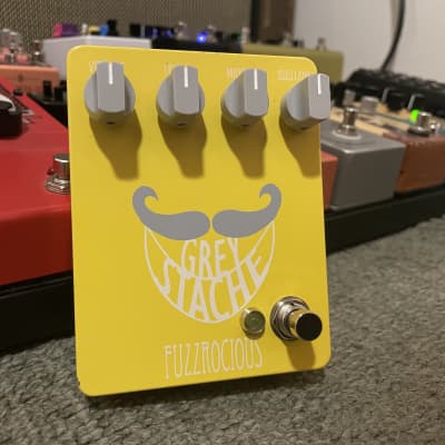 Reverb.com listing, price, conditions, and images for fuzzrocious-grey-stache