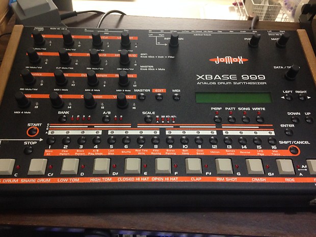 JoMoX XBase 999 Analog Drum Machine - Black