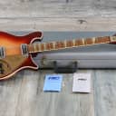 RARE! Rickenbacker 660/12TP Tom Petty Signature 12-String Guitar Birdseye Maple Fireglo + OHSC