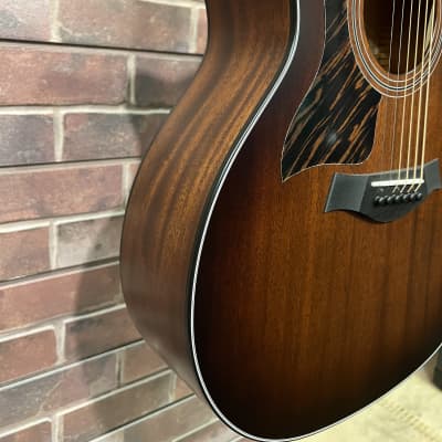 Taylor 324ce Grand Auditorium All Mahogany V-Class Acoustic-Electric Guitar Left-Handed image 5