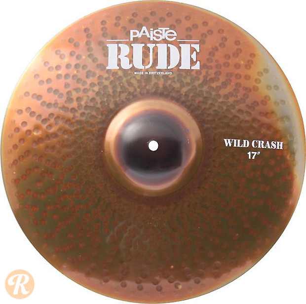 Paiste 17" RUDE Wild Crash Cymbal image 1
