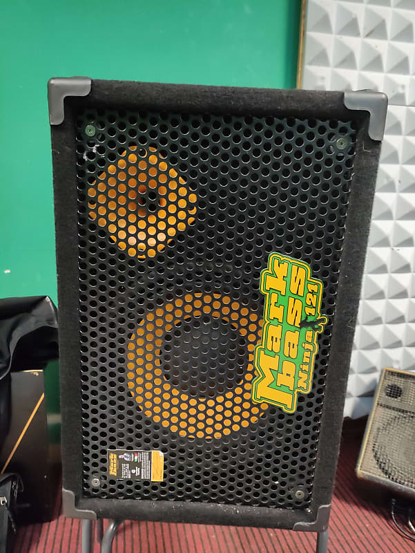Markbass Traveler 121 Ninja Richard Bona Signature 800-Watt 1x12" Bass Speaker Cabinet 2010s - Black image 1
