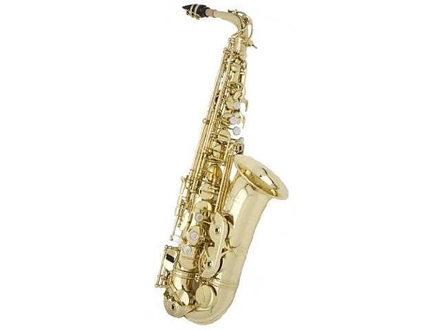 Antigua XP Eb Alto Saxophone, Yellow Brass, Ribbed Construction