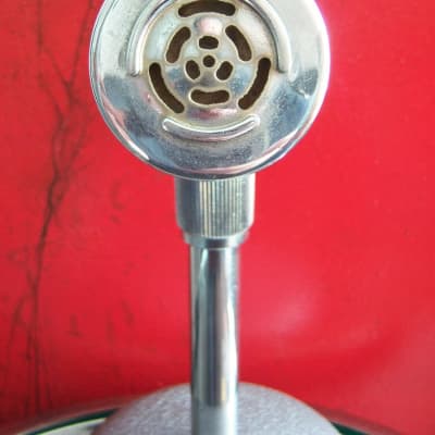 Vintage RARE 1950's American D6T dynamic microphone w Atlas DS-7 stand DISPLAY image 5