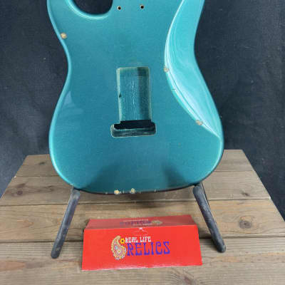 Real Life Relics Strat® Stratocaster® Body Sherwood Green image 5