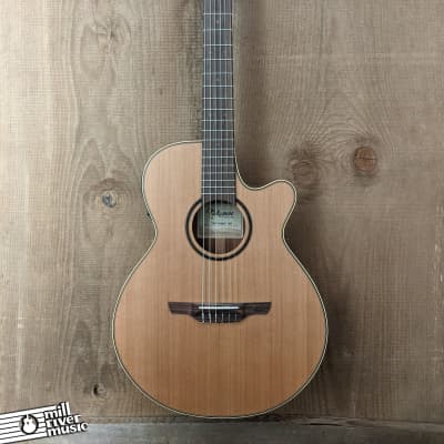Takamine TSP148NC NS Thinline Nylon Acoustic-Electric Natural Satin w/ Case image 2