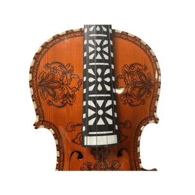 Deluxe fancy Norwegian fiddle 4/4 violin of profession