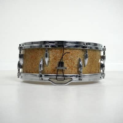 Edgware B&H 14" x 5" Snare in Gold Sparkle image 3