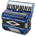 SofiaMari SM 3472 34 Piano 72 Bass Button Accordion Regular Dark Blue Pearl