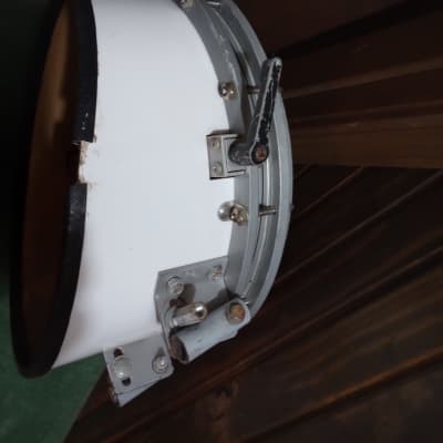 Dynasty "Wedge" Marching Snare Drum - White Wrap image 8