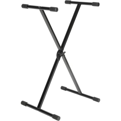 Musician's Gear KBX1 Keyboard Stand and Padded Piano Bench image 3