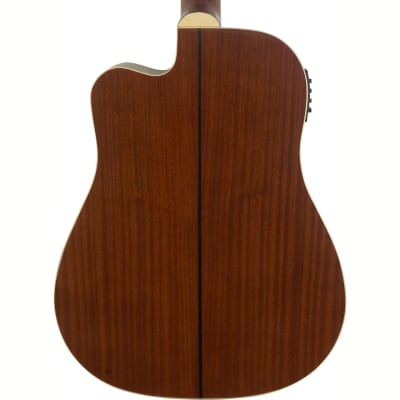 Oscar Schmidt OD312CE 12-String Cutaway Acoustic Electric Guitar, Natural image 5