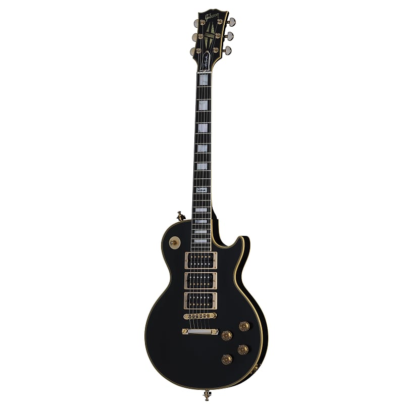 Gibson Peter Frampton "Phenix" Inspired Les Paul Custom Ebony - Custom Electric Guitar image 1