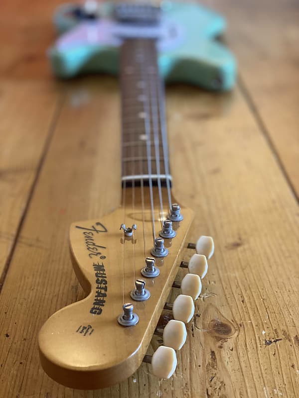 Fender Japan 1969 Reissue Mustang CIJ Sonic Blue Late 1990's