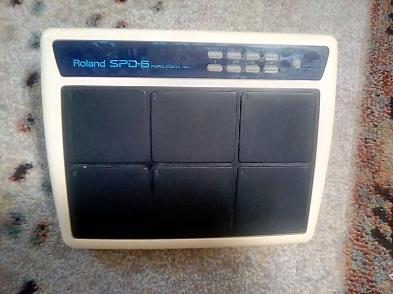 Roland SPD-6 White, Battery Operated | Reverb