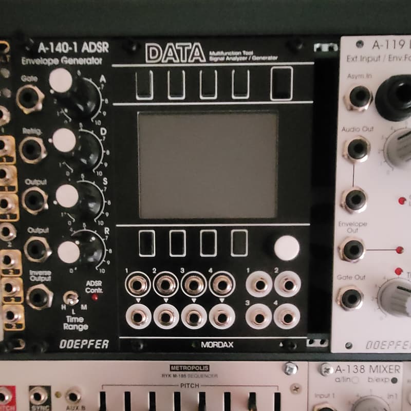 Mordax Systems DATA 2021 Black Eurorack Modular Synth | Reverb