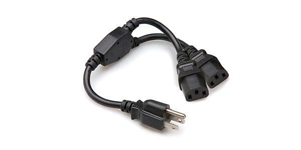 YIE-406 Hosa Power Y Cable image 1