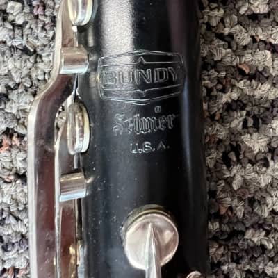 Nice Used Selmer Bundy Alto Clarinet with Hardshell Case image 6