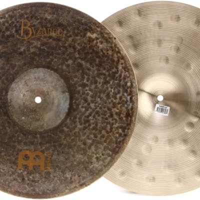 Meinl Cymbals 14 inch Byzance Vintage Sand Hi-hat Cymbals (5-pack
