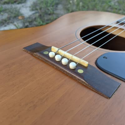 Vintage 1962 Gibson TG-0 Tenor Acoustic Guitar Original Gator Case No Repairs Original Sales Receipt image 8
