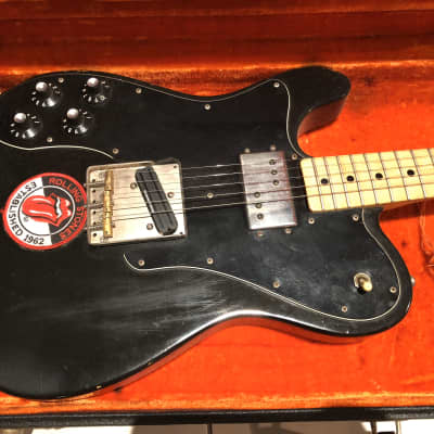 Fender lefty  Left hand Fender custom 1978  1978 Black image 4