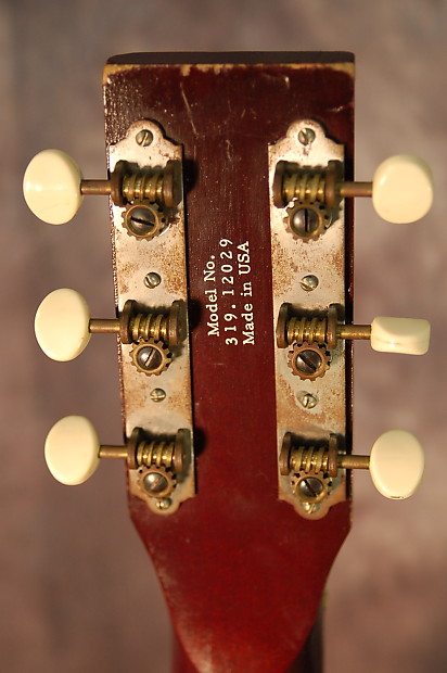 Silvertone acoustic guitar on sale serial numbers