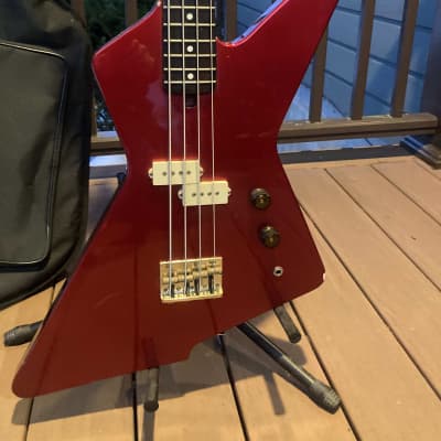 Ibanez DT600-FR Destroyer Bass 1983 - Fire Red image 2