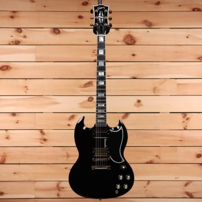 Gibson SG Custom 2-Pickup - Ebony - CS302089 - PLEK'd image 4