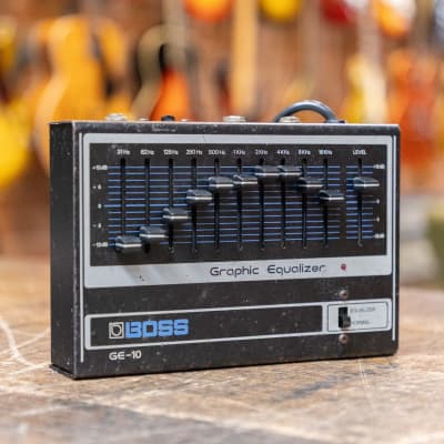 Boss GE-10 Graphic EQ | Reverb