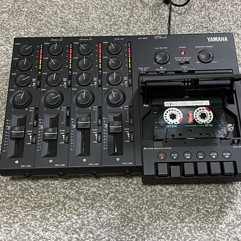 YAMAHA MT-50 analog 4 track multitrack cassette recorder | Reverb UK