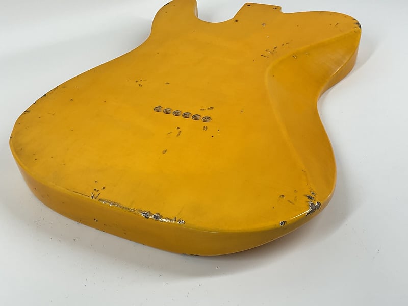 MJT Official Custom Order Vintage Aged Nitro Guitar Body
